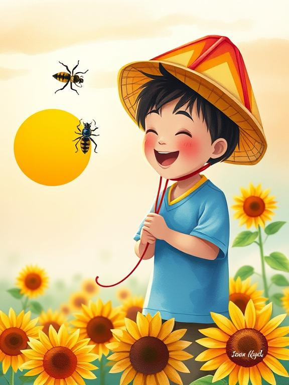 Cánh Diều Của Bé Sol và Gia Đình Cánh Cam